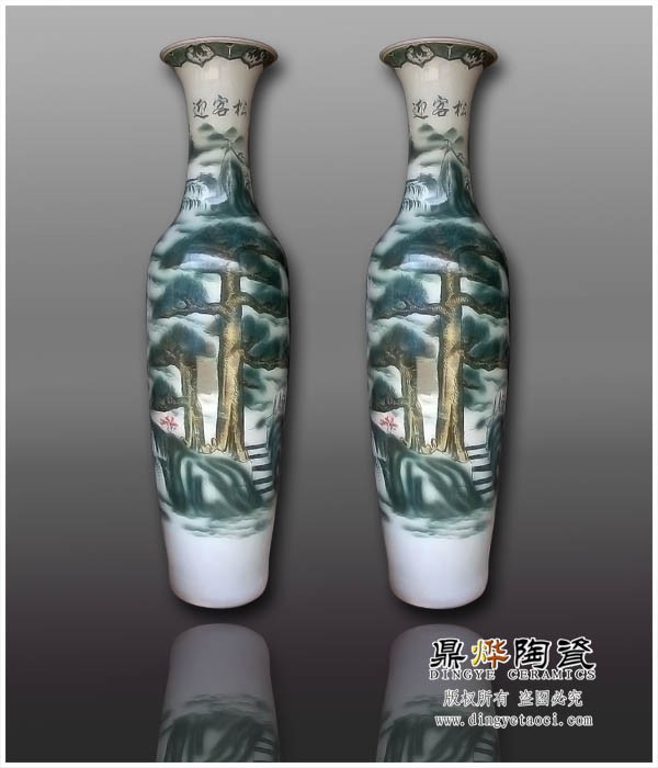 景德镇厂家批发陶瓷大花瓶 开业礼品 乔迁礼品 商务礼品